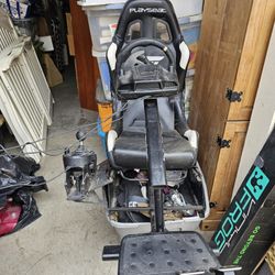 Forza Motorsport Play Seat With Racing Wheel & Accessories 
