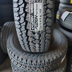 Llantas/Tires 235/75r15 Fuzion INSTALACIÓN Y BALANCEO GRATIS 