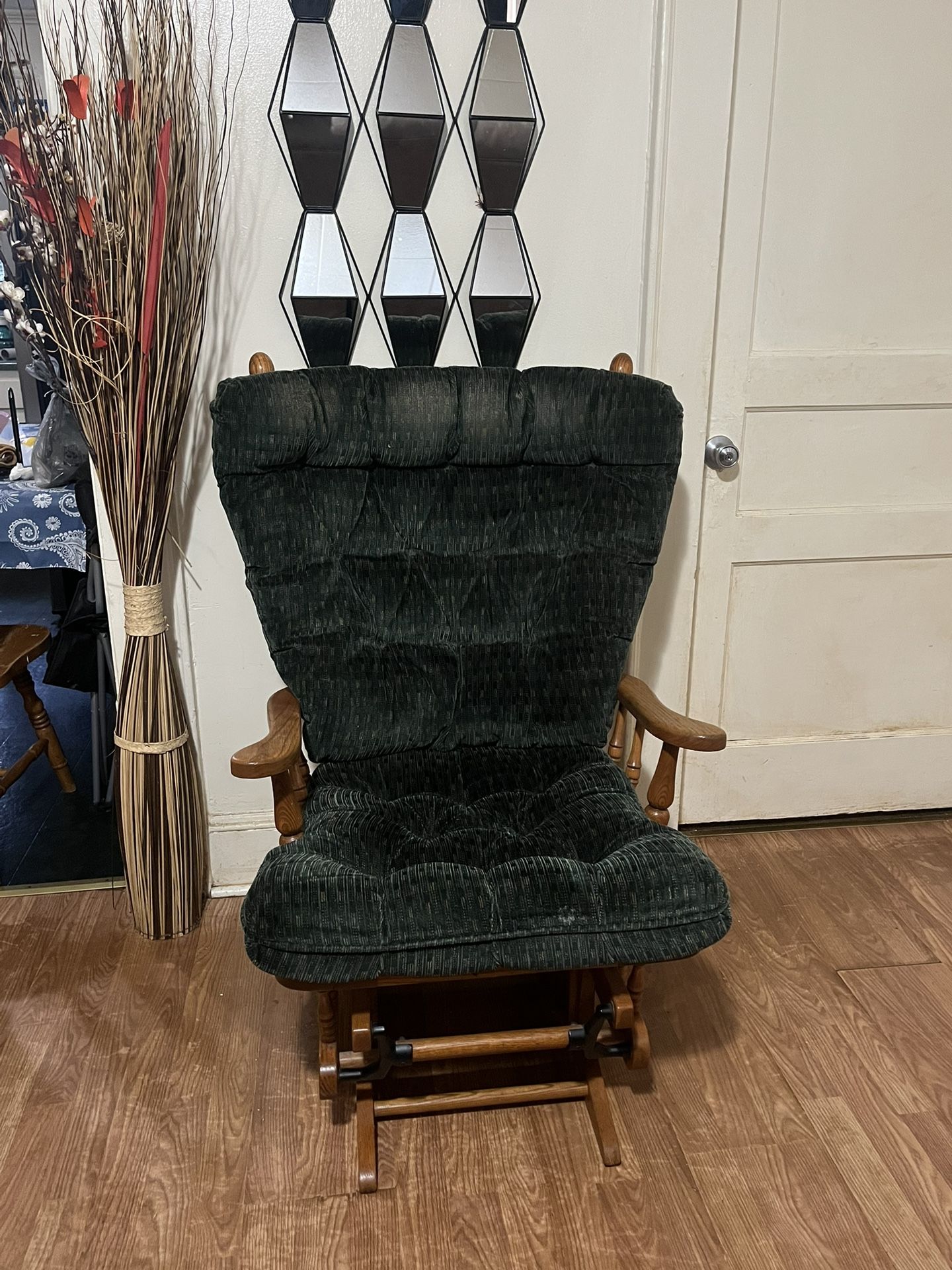 GLIDING ROCKING CHAIR (GOOD CONDITION)