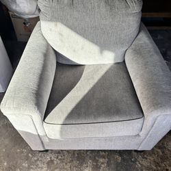 Chair with Ottoman 