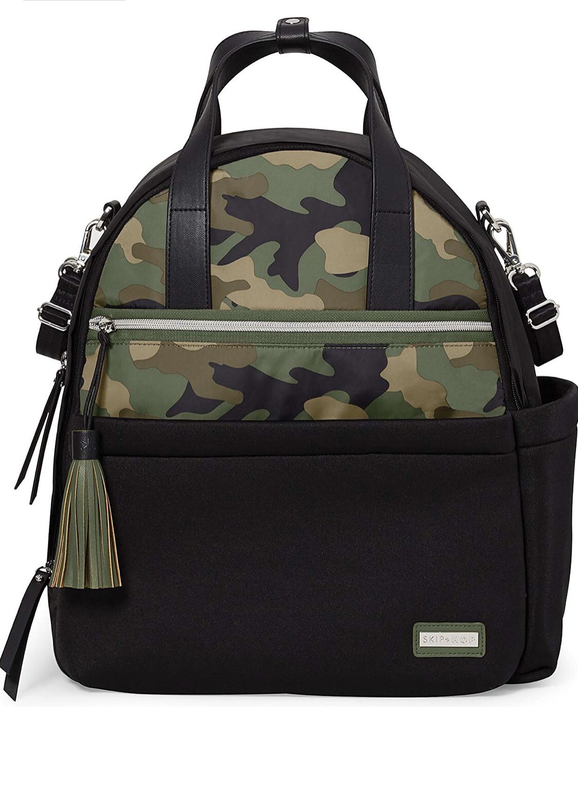 Skip Hop Diaper Backpack Bag Skip Hop Nolita Neoprene Diaper Backpack - Black/Camo
