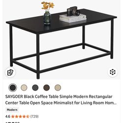 saygoer coffee table 