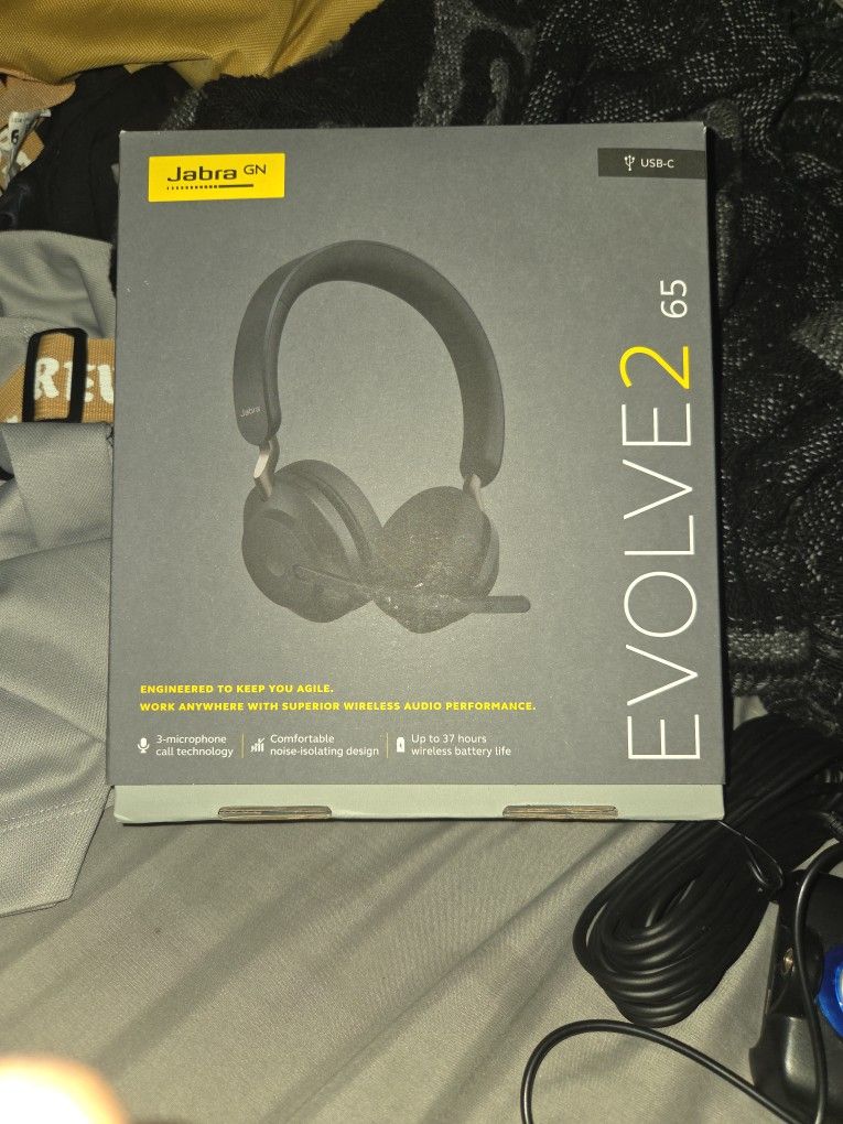 Jabra Evolve 2-65 WIRELESS HEAD PHONES