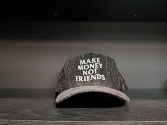 Make Money Not Friends Snapback Hat