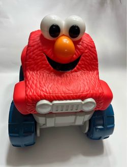 Elmo little monster truck