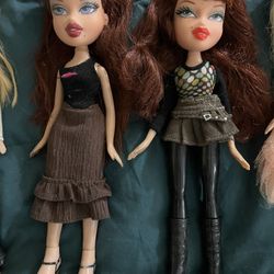 Two Brats Dolls Vintage Red Hair, Twins, Roxxi And Phoebe