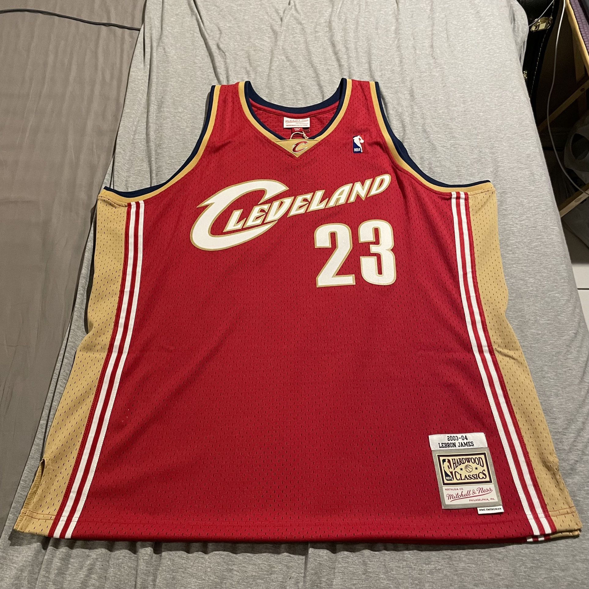 Mitchell & Ness Swingman Jersey Cleveland Cavaliers 2003-04 LeBron James-  Basketball Store
