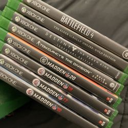 Xbox One Game Lot