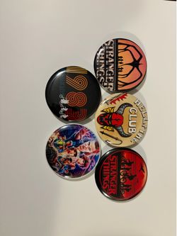 Stranger Things badges