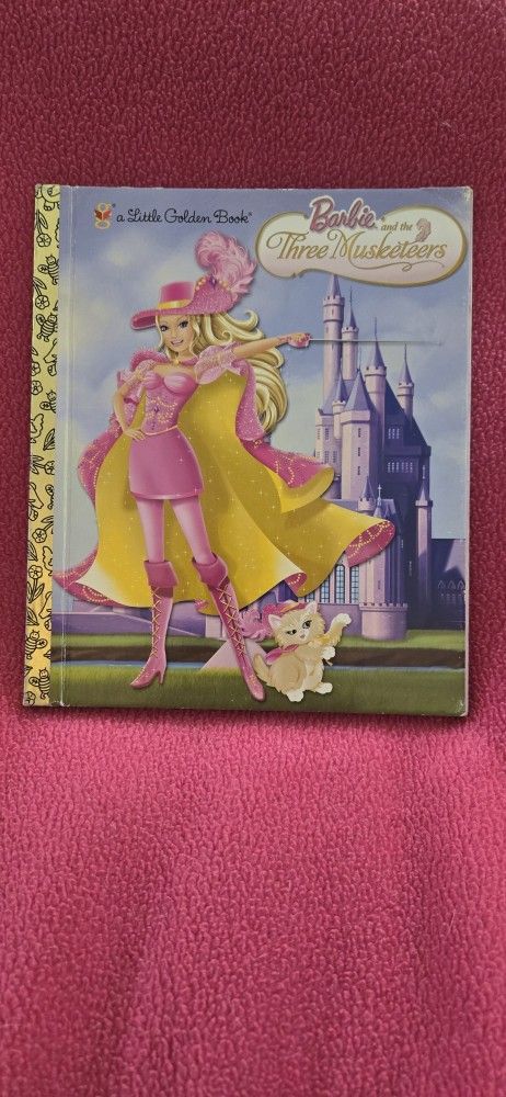 Barbie and the Three Musketeers 2009 A Little Golden Book