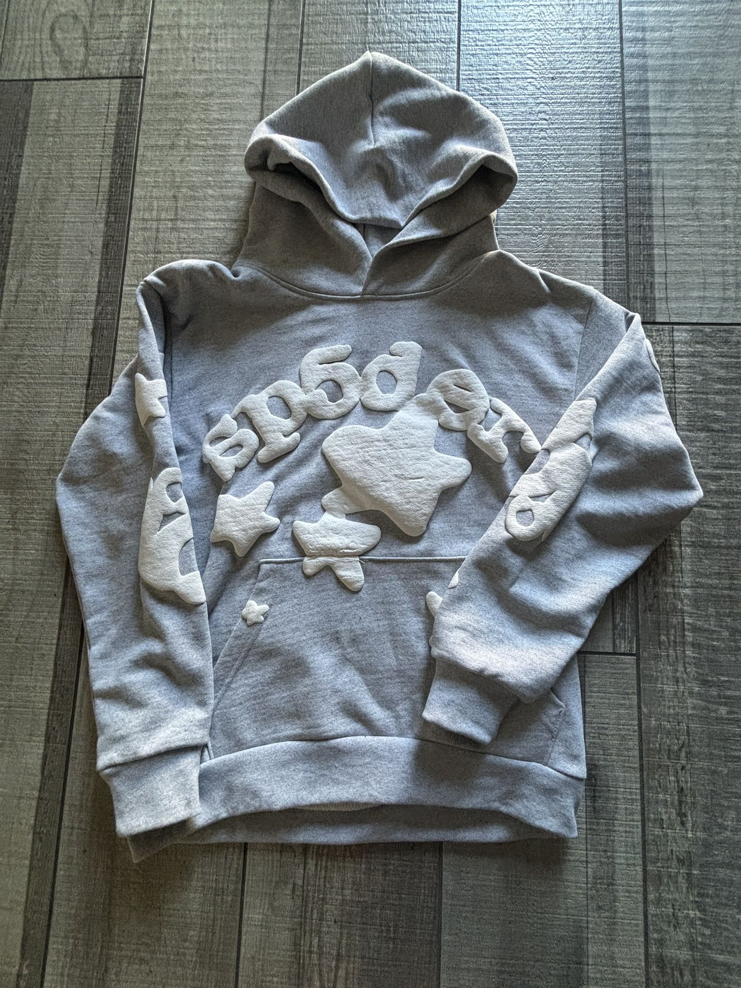 Grey Spider Hoodie 