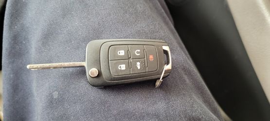 Chevrolet 5 Button Key 