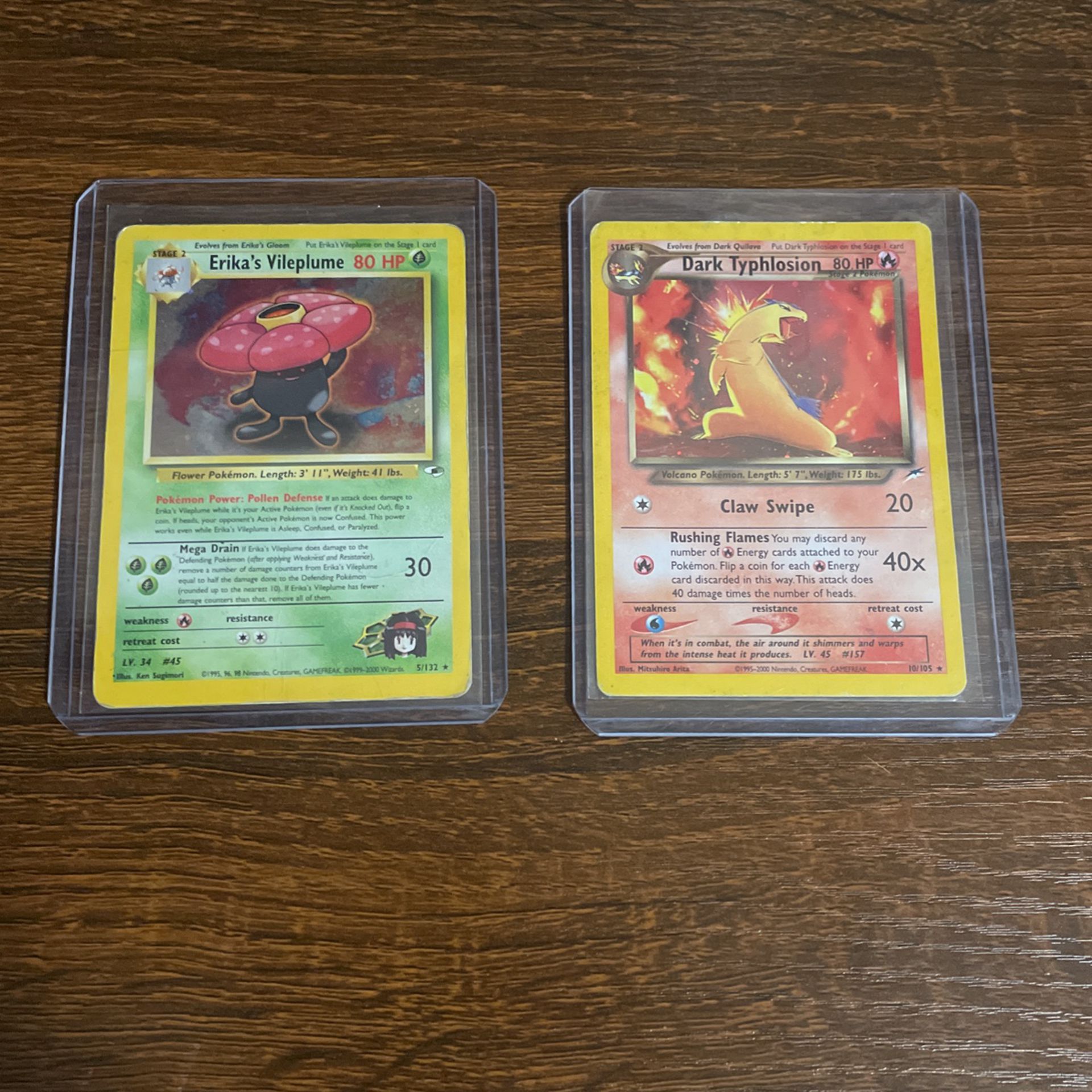 2000 Vintage Pokemon Cards 