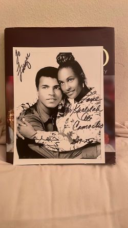 Mohamed Ali And Khalilah Ali Signed Photo