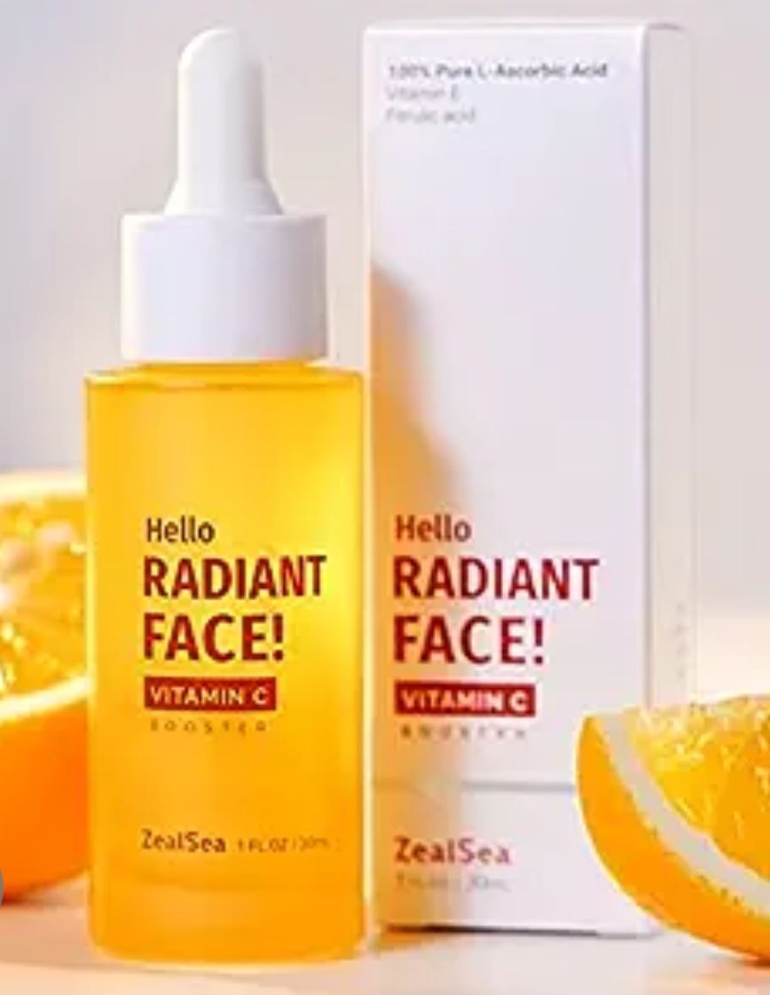 ZealSea ZealSea Vitamin C Serum For Face, 15% Pure L-Ascorbic Acid Vitamin C 