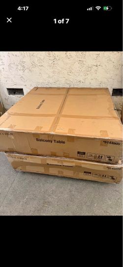Allen + Roth Balcony Table –