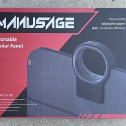 Manusage100W Portable Solar Panel Waterproof IP65