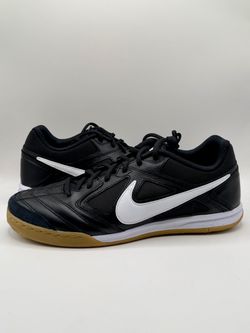 Nike Gato Black White Gum Light Brown Indoor Soccer HQ6019-001 Mens Size 13