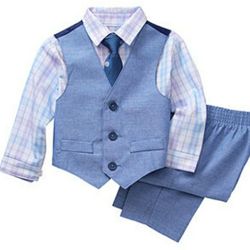 Van Heusen Boys 4-piece Formal Suit Set 