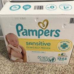 Pampers Sensitive Wipes