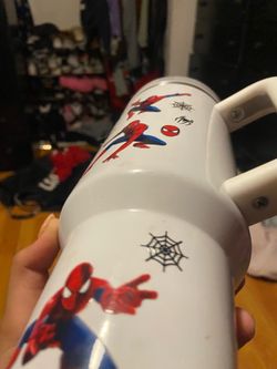 New CUTE SPIDER MAN STANLEY CUP