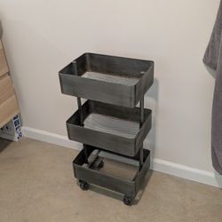 Metal Storage Cart