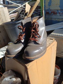 Corcran state prison Work   boots Size 10.5