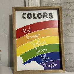 Rainbow Colors Wall Decor