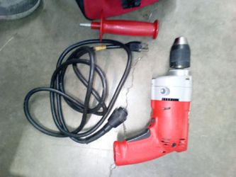 Milwaukee Drill Motor, barely used, LIKE NEW
