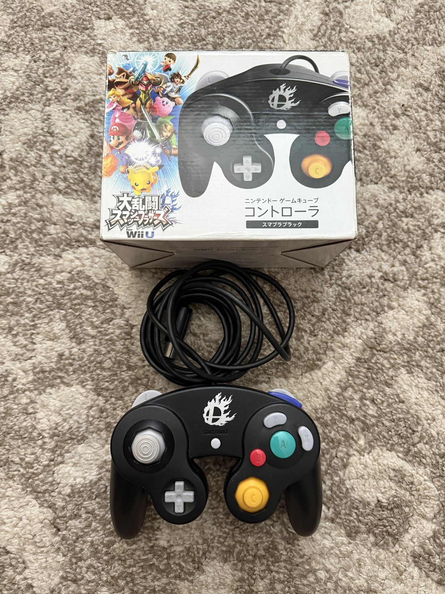 Super Smash Bros Gamecube Controller For Nintendo Wii U