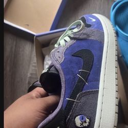 Voodoo Jordan 1 Lows Size 8.5