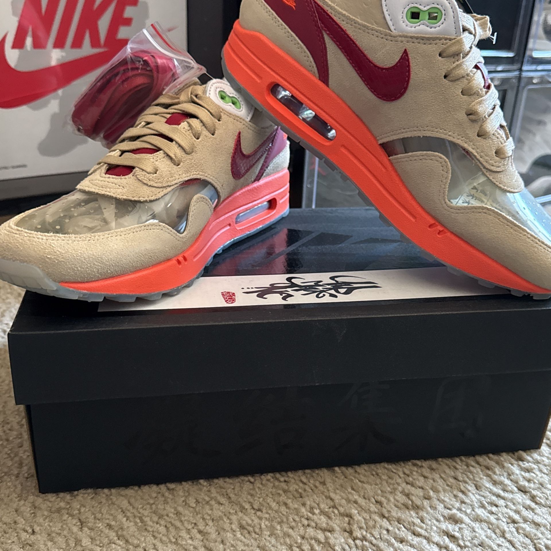 Sneaker Release Air Max Clot Kiss Of Death 2021 Nike Air Max CLOT