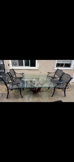 Metal Patio Chairs And Table