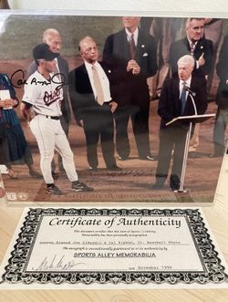 Joe DiMaggio and Cal Ripken