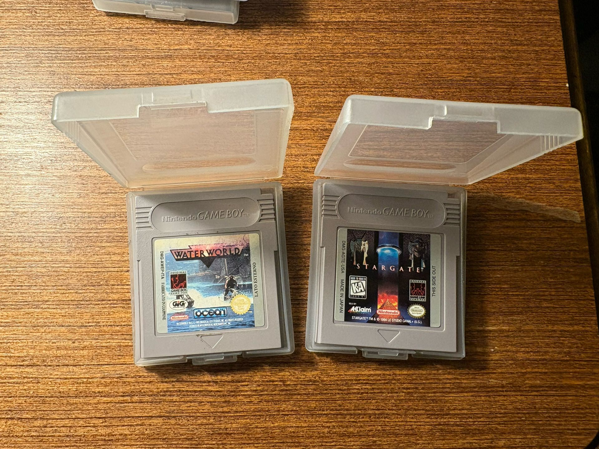 Game Boy games!