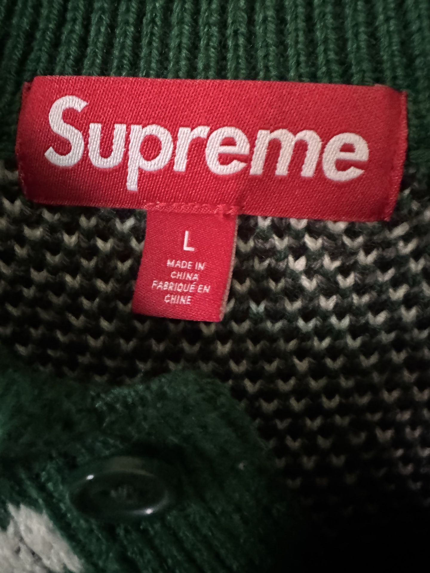 Supreme Small Box Polo Sweater