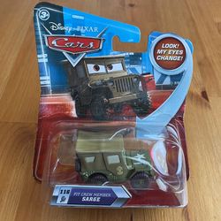 Disney Pixar Cars, Pitcrew Member Sarge