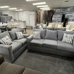GRAY SOFA LOVESEAT‼️