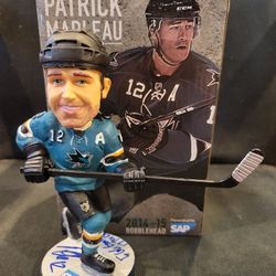 Patrick Marleau signed bobblehead