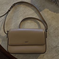 DKNY beige purse