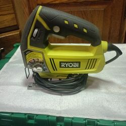 Ryobi 4.8 Amp. Corded Variables Speed Orbital Jig Saw Model # JS48ILG For Sale.