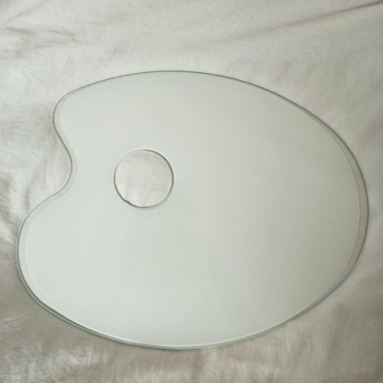 Amaco Glass Palette - 11" x 14", Oval