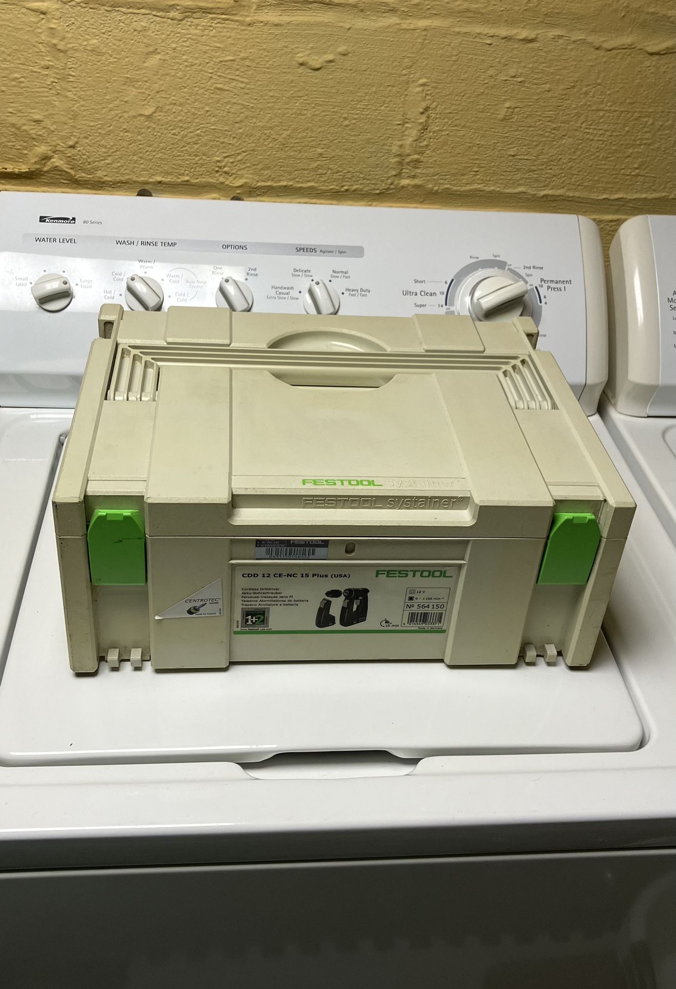 Festool CDD 12 CE-NC 15 Plus Kit Dead Battery Cordless Drill Driver Tool Systainer included