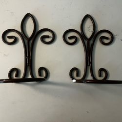 Wrought Iron Candle Holder