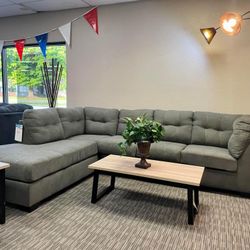 Sectional In Stock For Immediate Delivery 