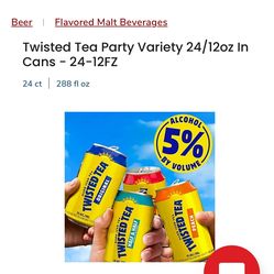 24 Pack Twisted Tea