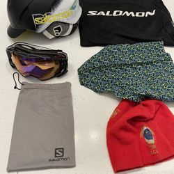 Oakley Salomon Snowboard Ski Goggles Helmet