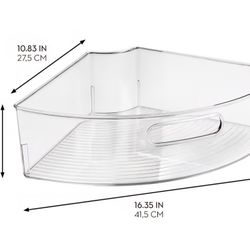 Free Lazy Susan 1/4 Wedge Organizer Bin