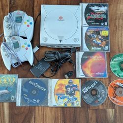 Sega Dreamcast + Games