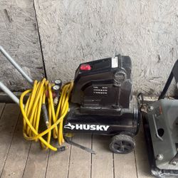 electric oil-free air compressor.